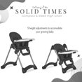 Dream On Me Solid Times High chair, Compact & Sleek High Chair ...