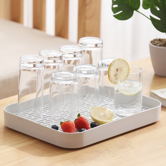 Bandeja de jabón de cocina, organizador de fregadero de doble capa para cocina/baño, soporte para jabón y esponja con bandeja de drenaje desmontable, C