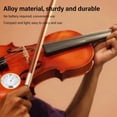 thumbnail image 5 of PinesC Violin Hygrometer Mini Alloy Moisture Meter for Violin Guitar Round Humidity Gauge for Musical Instruments Storage Bag, 5 of 5