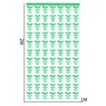 thumbnail image 2 of Cortinas de Halloween con diseño de murciélagos, cortinas para puerta con flecos de aluminio, cortina para puerta con decoración de murciélagos compatible con fiesta de Halloween, 2 of 5