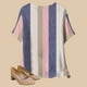 thumbnail image 5 of Camisetas de Manga Corta para Mujeres, Camiseta de Cuello Redondo Impresa de Moda, Primavera Y Verano Casual, 5 of 9