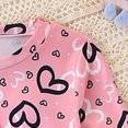 thumbnail image 4 of Enyan Toddler Girl Clothes 3Pack Kid Long Sleeve Solid Shirt Top+Pant Winter Set for Girls(Size 1-2 Years), 4 of 9