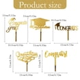 thumbnail image 3 of Congratulations 2026 Cake Topper, Class of 2026 Cake Decorations, Congrats Grad Party Decor, College/University Graduation Party Decorations, 3 of 5