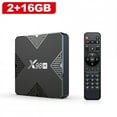 thumbnail image 3 of Smart TV Box X98h Android 12 Allwinner H618 Bluetooth 5.0 Wifi 2.4g 5g 4k Media Player Set top Box EU Plug 4+32GB, 3 of 4