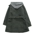 thumbnail image 2 of Richie House Little Boys Grey Double-Breasted Knit Hood Jacket 3/4, 2 of 2
