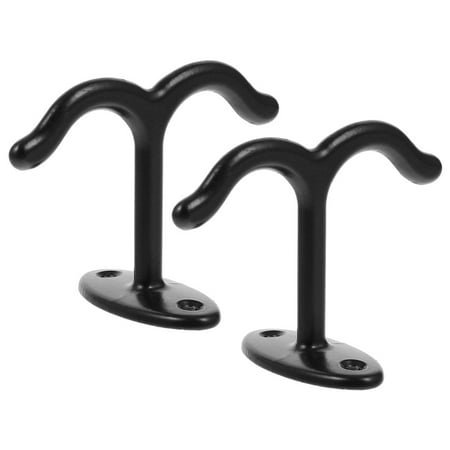 

2 Pcs Double Hook Hook Hooks for Hanging Hat Hooks Heavy Duty Ceiling Hook Hats Ceiling Hanger