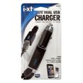 thumbnail image 1 of Cargador USB dual, accesorios personalizados Goxt, negro, 12 V, 1 A., 1 of 2