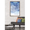 thumbnail image 2 of Star Wars: Hoth - Visit Hoth by Russell Walks 23 Wall Poster, 22.375" x 34" Framed, 2 of 5
