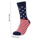 thumbnail image 4 of 2 pares de calcetines de algodón bandera americana raya diseño calcetines de calcetines de moda para hombres, 4 of 8