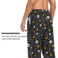 thumbnail image 4 of Top-kevin Turkey Print Pajama Pants for Men Comfort Sleep Lounge Bottoms Straight-fit with Pockets S-XXL, 4 of 11