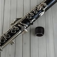 thumbnail image 1 of SOPOTUTU Tenor Sax Accessories Clarinet Accessories Coffee Wood 1Pack Reduce Reed Vibration Noise, 1 of 8