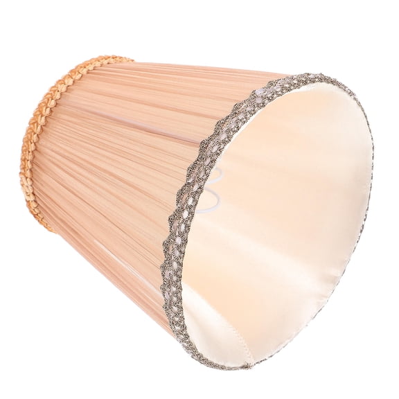 BESTOYARD Round Lampshade Small Cloth 1Pcs For Decorative Lighting