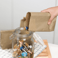 thumbnail image 6 of Karat Brown Paper Bags [1 lb - 4,000 ct] - Self-Standing Paper Bags, Reusable & Food Grade, 6 of 11