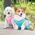 thumbnail image 3 of Camisas para mascotas estampadas para cachorros de verano para perro chaleco fresco lindo ropa de perro de algodón sudadera suave para ropa de mascota pequeña，S, 3 of 3
