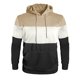 thumbnail image 4 of MHFRRA Sudadera Informal con Capucha y Manga Larga con Diseño de Color para Ropa Deportiva, Cómoda y Ligera Marrón, 4 of 6