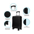 thumbnail image 4 of RED VELVET Juego De 4 Maletas Rigidas Tsa Viaje Resistentes Travelteche, 4 of 6