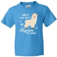 thumbnail image 3 of Inktastic Gigi's You Say Alpaca My Bags Youth T-Shirt, 3 of 5