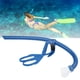thumbnail image 5 of Natación Snorkel Frontal Montado Boquilla De Silicona Equipo De Entrenamiento Para Buceo Natación Silicona Negro, 5 of 7