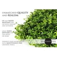 thumbnail image 4 of 3rd Street Inn Artificial Plant Greenery Panel - Jasmine Mix - 2 Pack, 4 of 5