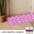 thumbnail image 3 of Pink Butterfly Pattern Door Rugs,Washable Non Slip Door Mats Indoor,Decorative Door Mats,Entry Mat Indoor for Entrance,Bedroom,Kitchen,Bathroom,16"x47", 3 of 6