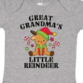 thumbnail image 4 of Inktastic Christmas Great Grandma's Little Reindeer with Candy Canes Boys or Girls Baby Bodysuit, 4 of 5