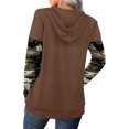 thumbnail image 4 of Tops de mujer Sudadera con estampado de sol de invierno Tops de jersey Fridja  FKASFK5563, 4 of 5