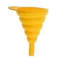 thumbnail image 2 of S SERENABLE Universal Gas Oil Fuel Petrol Funnel for Motorcycle Car Yellow, 2 of 9