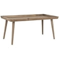 thumbnail image 2 of SAFAVIEH Nonie Modern Solid Coffee Table With Tray Top, Desert Brown, 2 of 9
