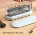 thumbnail image 3 of Dream Lifestyle Ultrasonic Cleaner Mute Strong Decontamination Large Capacity Glasses Watch Small Ring Wash Cleaner for Home, 3 of 8