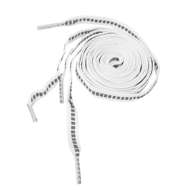 Cordones reflectantes de seguridad Sunnimix con brillo nocturno planos de 1.2 para deportes atléticos
