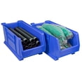 thumbnail image 5 of AKRO-MILS 30287BLUE Blue Super Size Bin, 23-7/8"L x 11"W x 10"H, 5 of 7