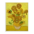 thumbnail image 1 of The Stupell Home Decor Collection Van Gogh Sunflowers Post Impressionist Painting Wood Wall Art, 1 of 5