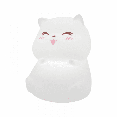 

Cartoon Style Small Night Light Cute Cat Modeling Eye Protection Light Is A Good Choice For Children To Develop Good Sleeping Habits