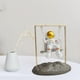 thumbnail image 4 of Estatuas de Escultura Baoblaze adorno de Escritorio figuritas portátiles de astronautas, 4 of 7