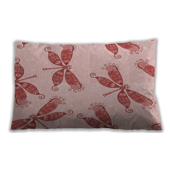 Ahgly Company Indoor Rectangular Contemporary Lumbar Throw Pillow, 13 inch by 19 inch