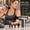 Gray, variant on Massage Gun, 6-Speed Deep Tissue Percussion Massager with 4 Interchangeable Heads, Portable Handheld Muscle Massager with Type-C Charging and Up to 3 Hours Battery Life for Back, Neck, Shoulders,