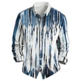 thumbnail image 3 of Eres Más Que una Camisa de Puntuación de Prueba Impresión Casual de Manga Larga Botón de Cuello en V Top Mens Camisas de Manga Larga Casual Elegante, 3 of 6