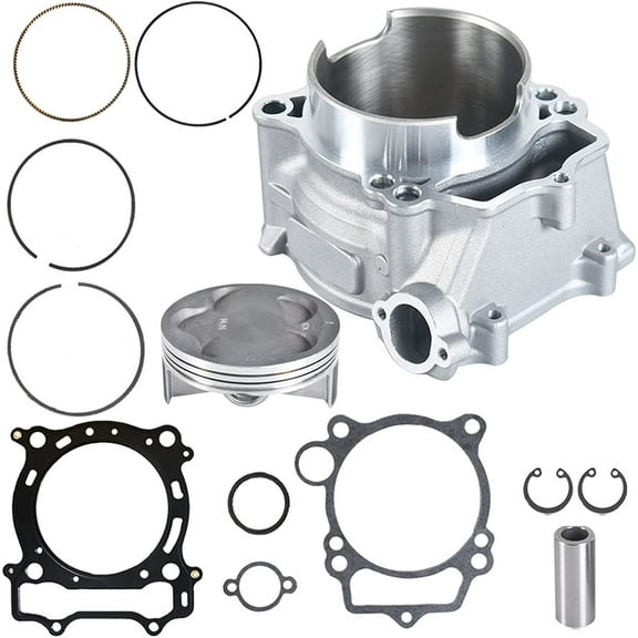 munirater Cylinder Piston Kit Replacement for Yamaha YFZ450 Stock Bore 95mm 2004-2009 5TA - 11311-12 - 00