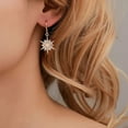 thumbnail image 3 of AURARMLET Aretes Colgantes Con De De Con Rhinestones Para Ocasiones Especiales, 3 of 8