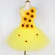 thumbnail image 5 of Vestido de princesa de hadas con girasoles para otoño e invierno para niñas, conjunto de disfraz para fiesta de Acción de Gracias, vestidos de tutú amarillos para niñas con flores, 5 of 5
