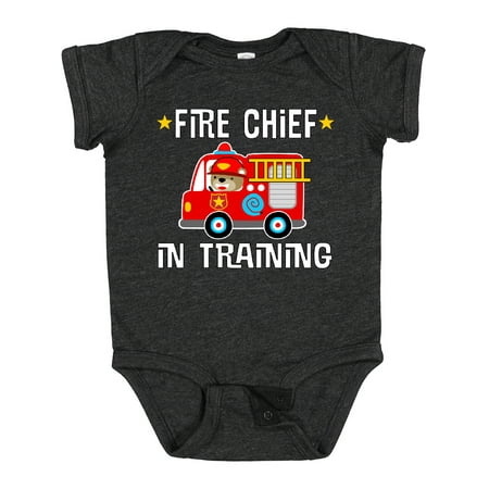 

Inktastic Future Fire Chief in Training Gift Baby Boy or Baby Girl Bodysuit
