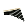 thumbnail image 2 of Xuanheng 16 Pipe Pan Flute Easy Learning Teaching Panpipe for Music Lover Performance Beige Brown, 2 of 8
