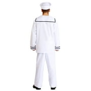 White Sailor Costume for Men