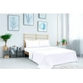 thumbnail image 5 of Royale Linens Queen Size Flat Sheet Only - Brushed 1800 Microfiber - Wrinkle&Stain Resistant - Hotel Quality Flat Sheet Sold Separately - Top Sheet for Bed (Queen, White), 5 of 10