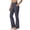 Blue Grey, variant on Rosvigor Flare Yoga Pants for Women High Waisted Leggings Tummy Control Workout Pants No Front Seam Trousers with Pockets