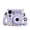 Purple, variant on Crystal Camera Case For Instax Mini SE, Clear Case with Strap and Sticker 3PCS, Hard Shell Cover