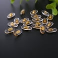 thumbnail image 3 of 10 Pairs/Lot Golden PVC Glasses Anti Slip Aluminum Conductor Silver Nose Pads Silver, 3 of 6