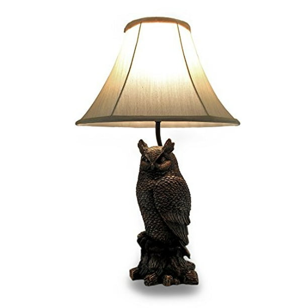 Perched Owl Antique Bronze Finish Sculptural Table Lamp - Better Homes And Gardens Bronze Resin Owl Night Lamp Perched Owl Antique Bronze Finish Sculptural Table Lamp - Better Homes And Gardens Bronze Resin Owl Night Lamp