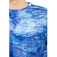 thumbnail image 6 of Realtree Fishing Bass Master Performance Ocean Blue Short Sleeve Shirt, Size L, 6 of 9