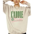 thumbnail image 5 of Caddie Baddie Sweatshirt for Women Trendy Funny Golf Pullover Crewneck Sand Sweatshirt Adult Large, 5 of 7